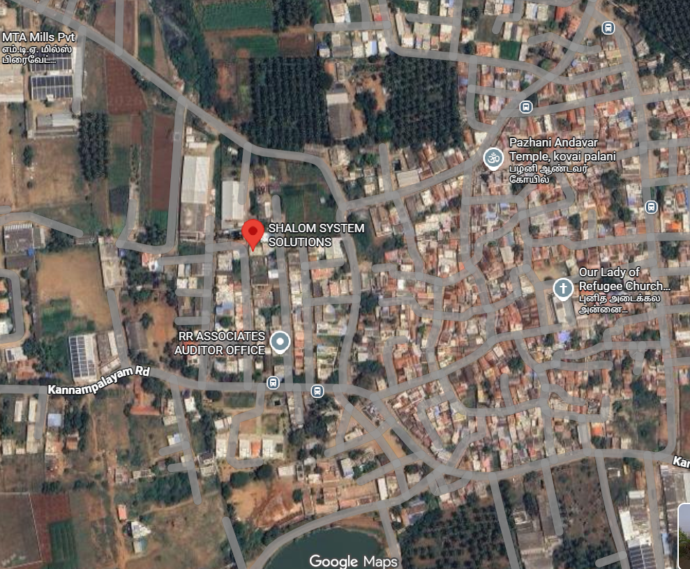 Shalom System Solutions Location Map